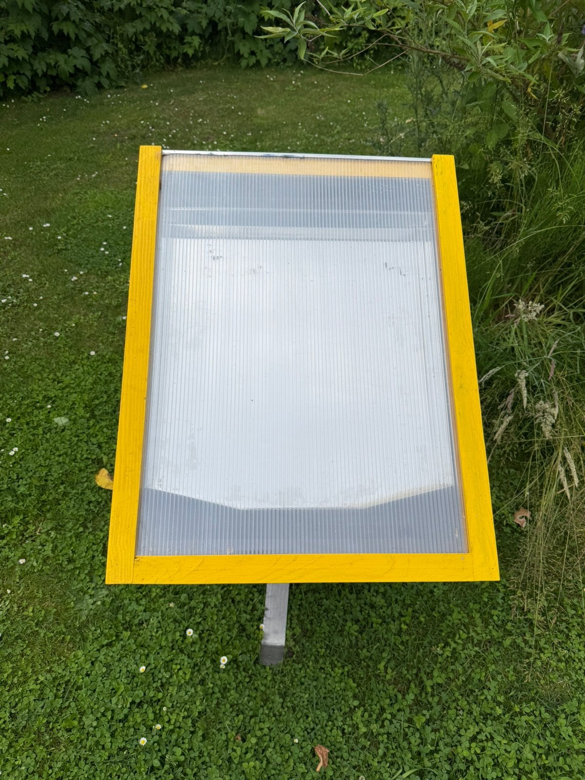 Zonnewassmelter groot, Ophalen