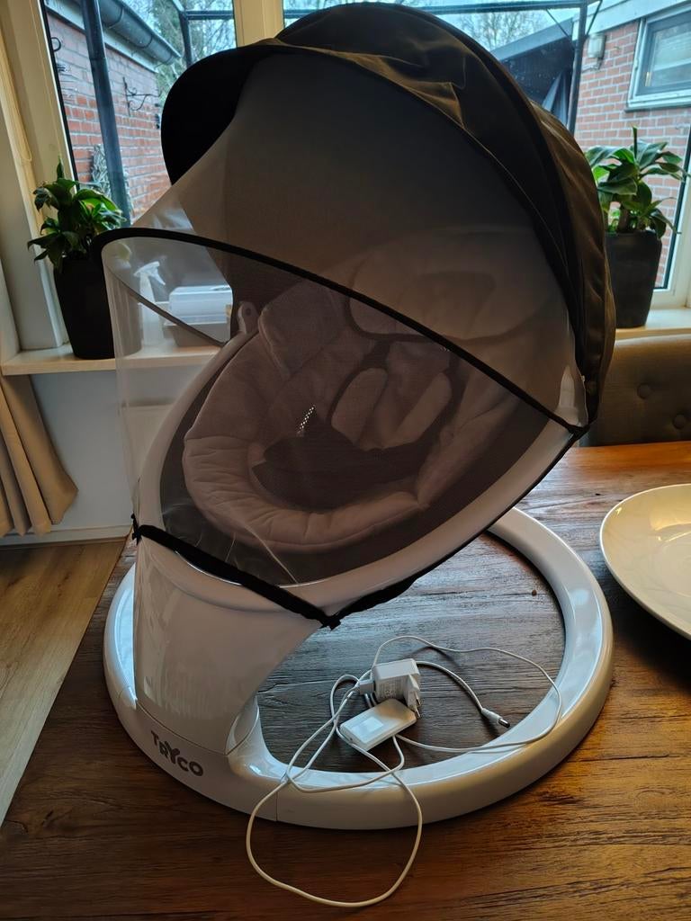 Tryco Devina Deluxe Babyswing Schommelstoel, Kinderen en Baby's, Wipstoeltjes, Schommelstoel, Verstelbaar, Zo goed als nieuw, Ophalen