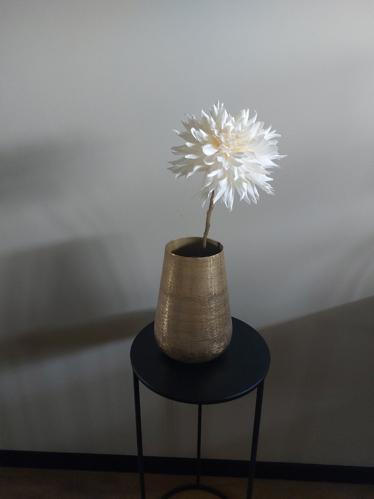 Silk-ka witte Dahlia, Huis en Inrichting, Woonaccessoires | Kunstplanten en Kunstbloemen, Binnen, Ophalen of Verzenden, Onderhoudsvrij