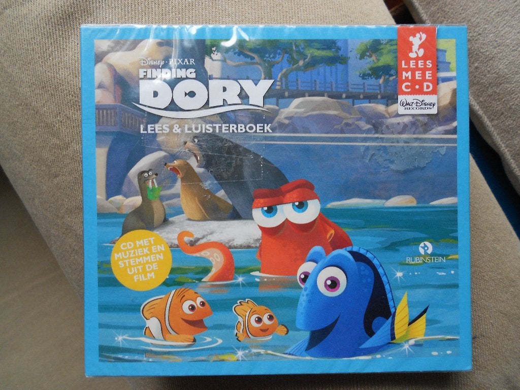 Walt Disney lees mee CD Finding Dory - Frozen lees mee CD, Ophalen, Nieuw in verpakking, Verhaal of Sprookje, 3 tot 5 jaar