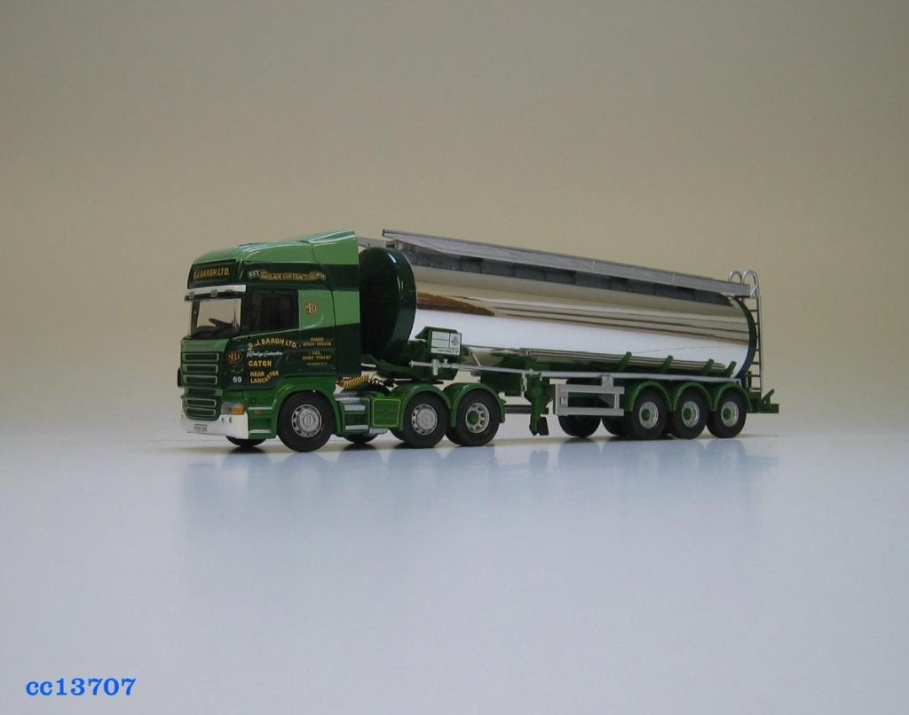 SCANIA R Topline General Purpose Tanker S.J. Bargh CC 13707, Ophalen of Verzenden, Zo goed als nieuw, Bus of Vrachtwagen, Corgi