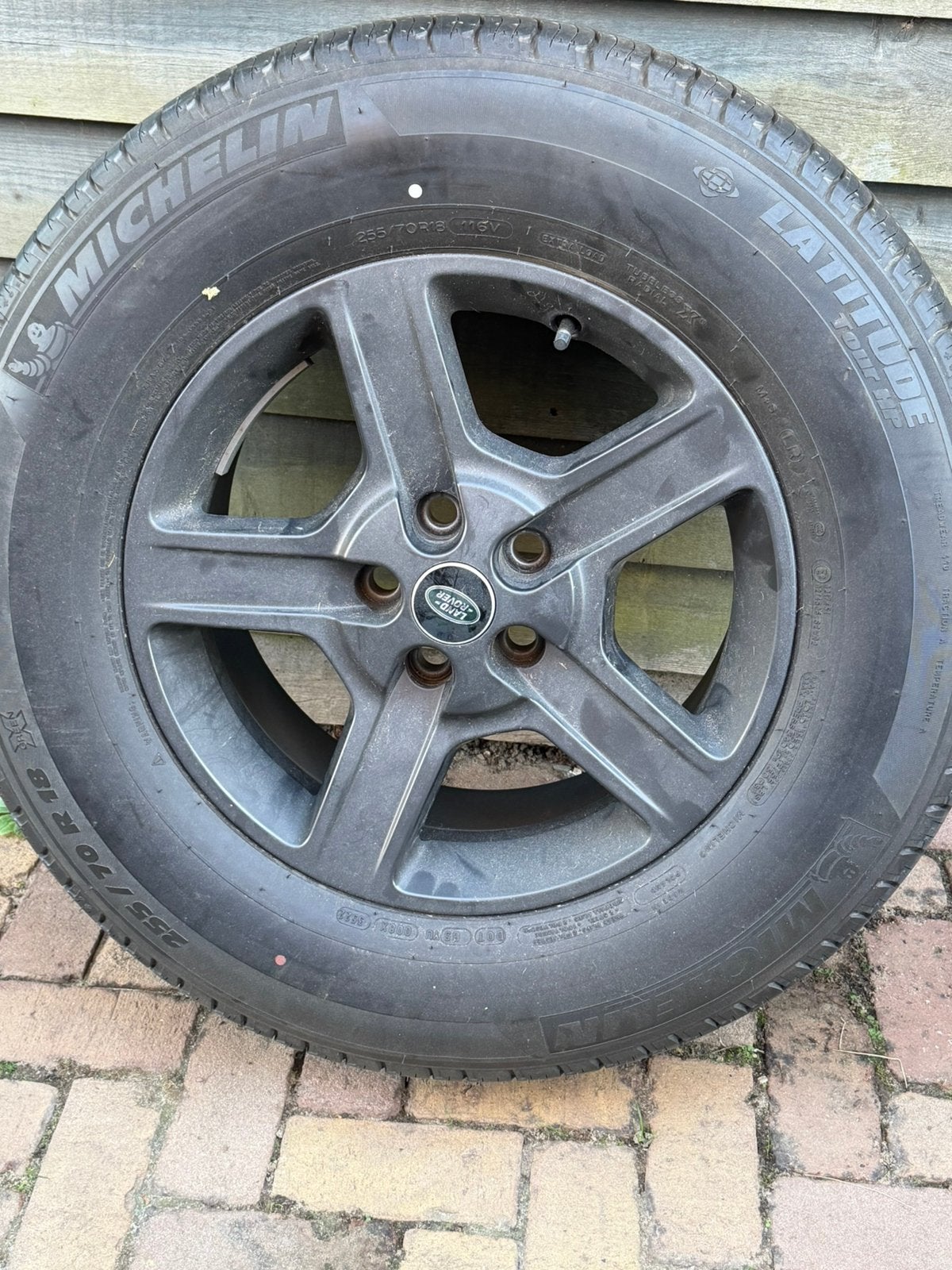 1, één, Land Rover Defender velg, origineel, 18 inch, zgan, Land Rover