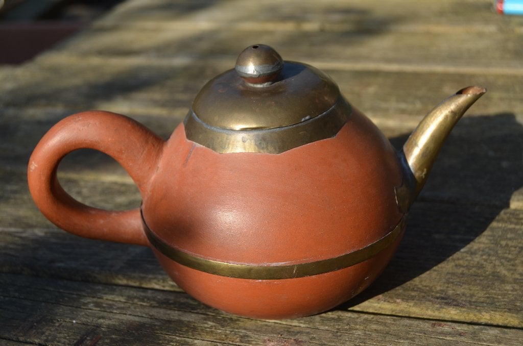 Yixing theepot in goede staat, Ophalen of Verzenden
