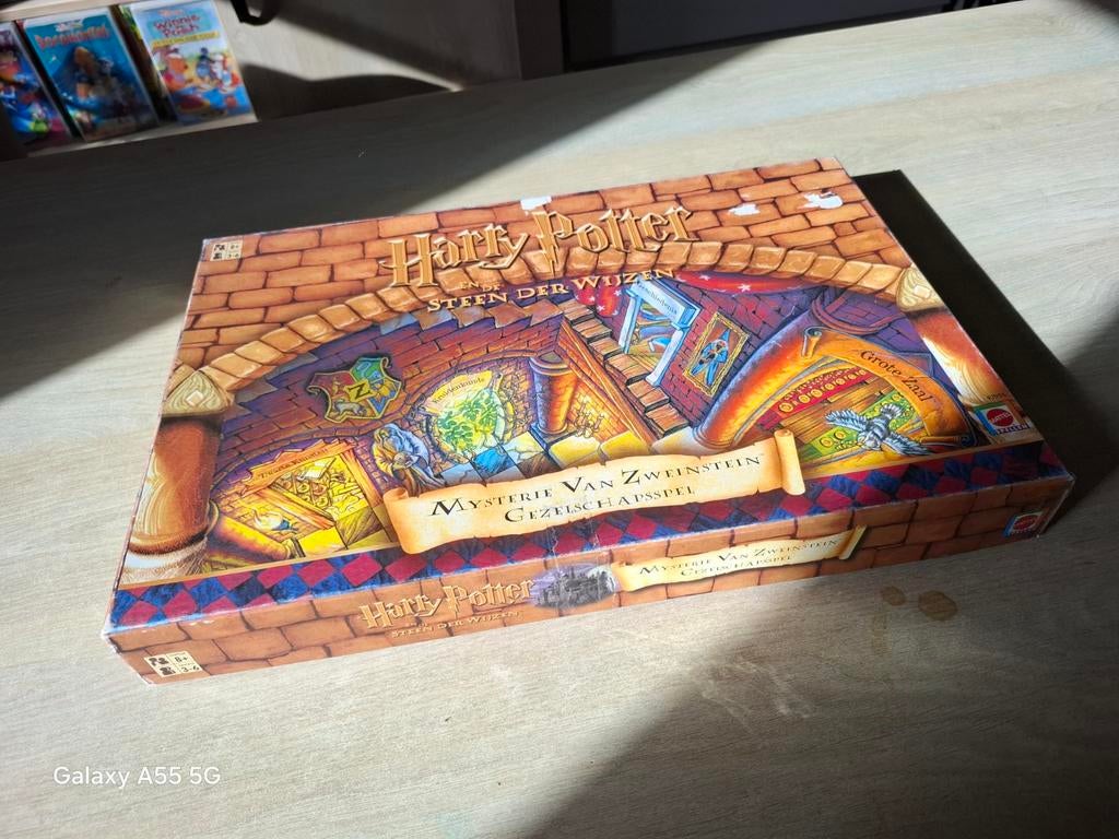 Harry Potter Steen der Wijzen Gezelschapsspel, Mattel, Gebruikt, Mattel B.V., Gondel 1, 1186 MJ Amstelveen, Nederland, Ophalen of Verzenden