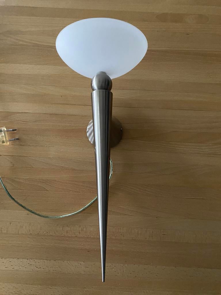 Te koop 3 prachtige design wandlampen, Ophalen, Zo goed als nieuw, Metaal