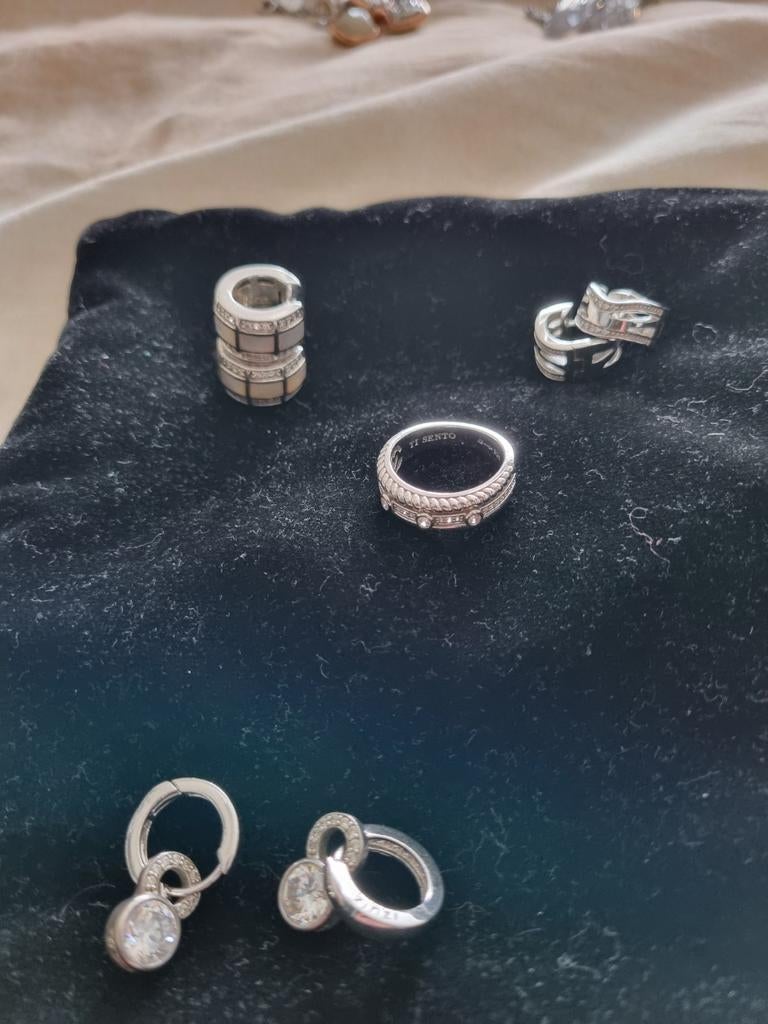 Ti Sento en Zinzi sieraden set - Nooit gedragen, Ophalen of Verzenden, Zo goed als nieuw, 17 tot 18, Dame