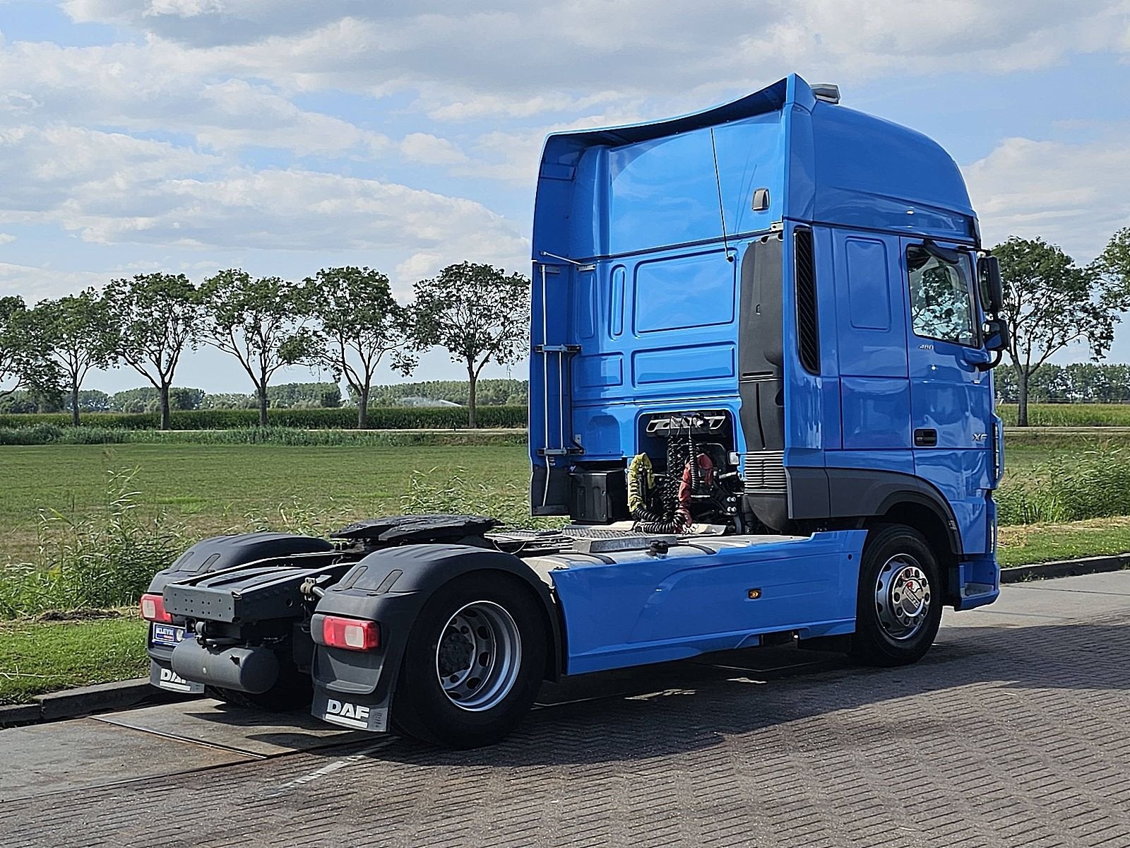 DAF XF 480, Auto's, Vrachtwagens, Automaat, Euro 6, Blauw, Bedrijf