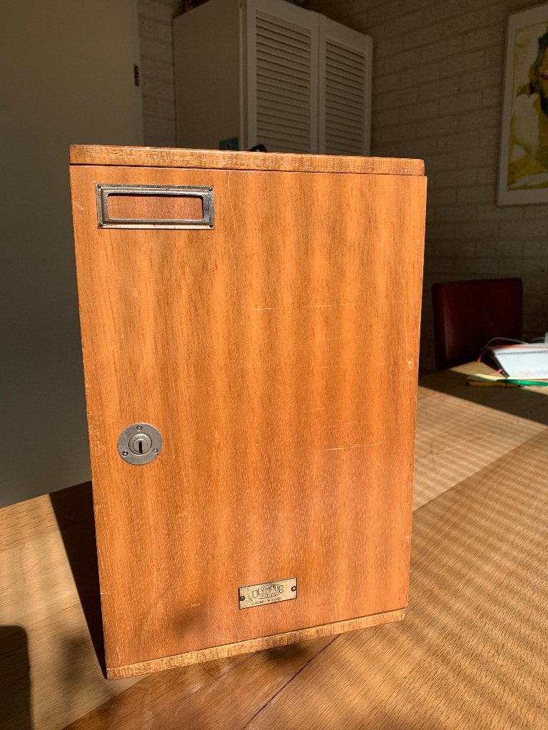Vintage  (1968)Olympus microscoop, Ophalen, Zo goed als nieuw, 400x tot 1000x, Biologische microscoop
