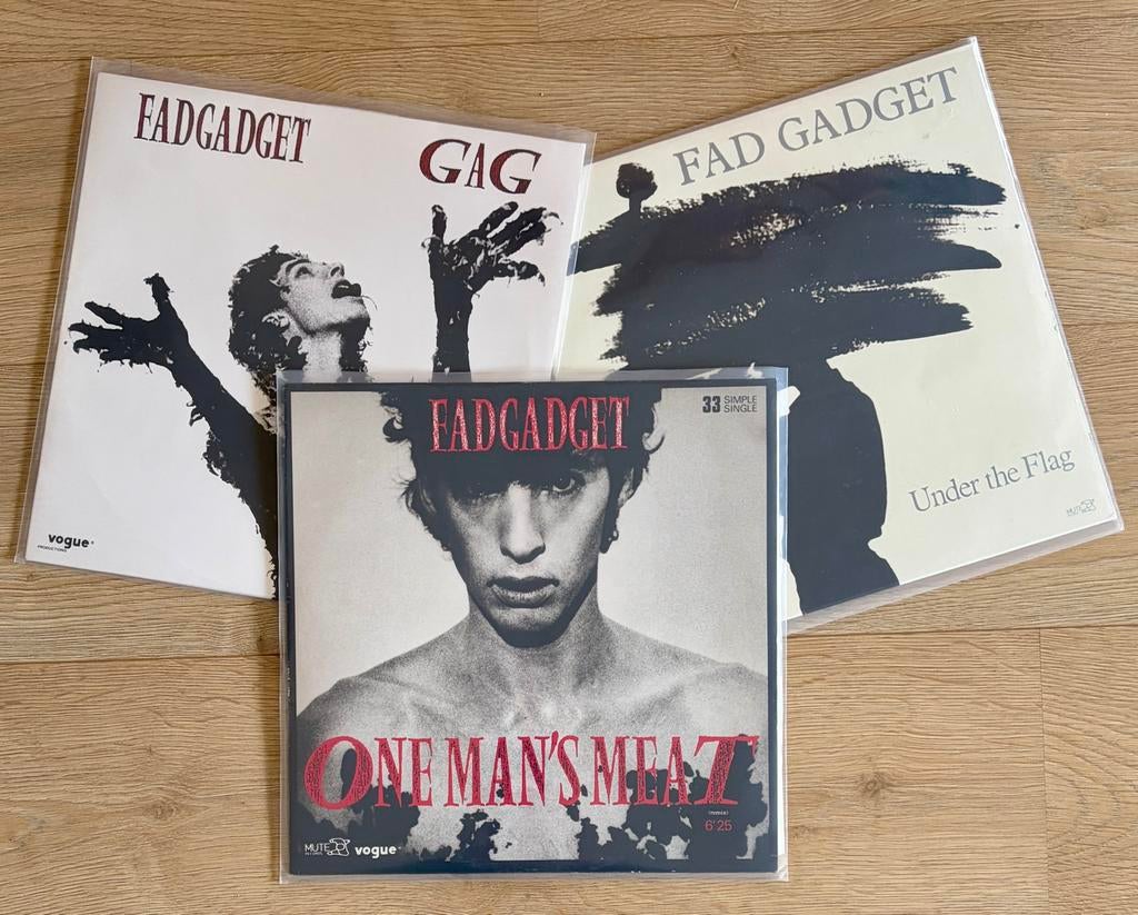 Fad Gadget Diversen Vinyl - 2x LP + Maxi Single, Verzenden, Gebruikt