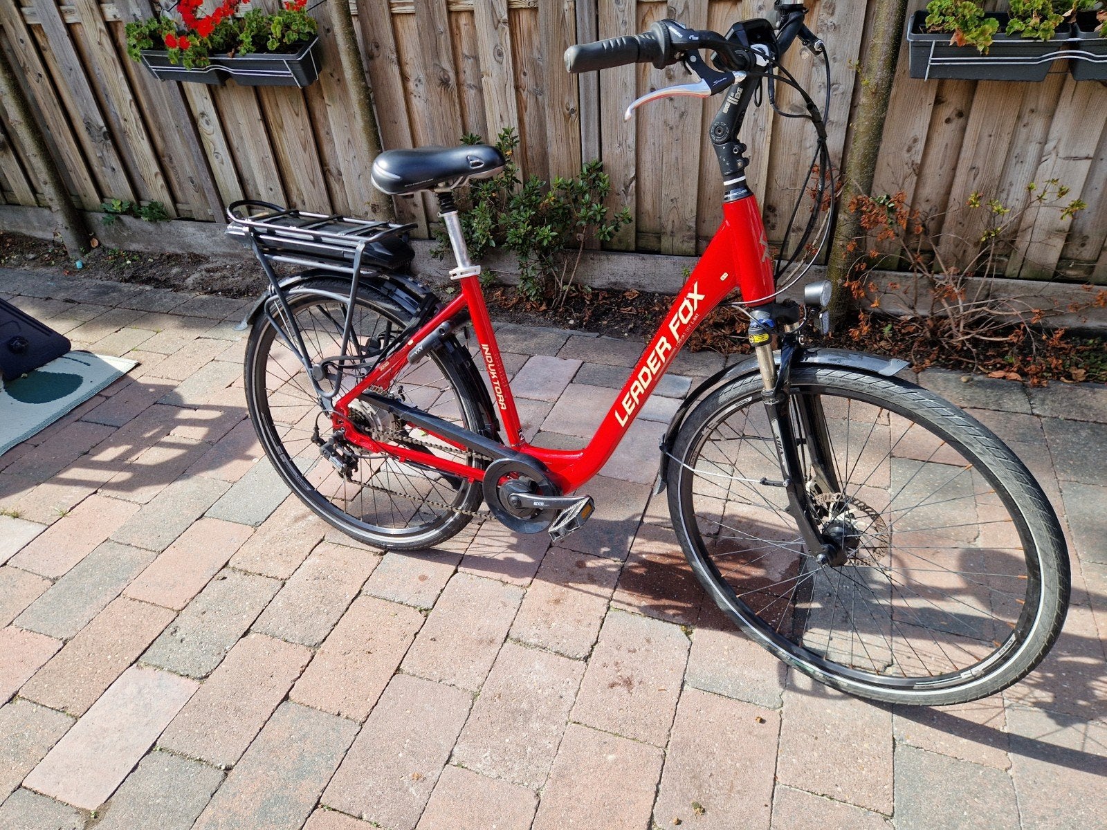 E bike Leader Fox Induktora Damesfiets - Zo goed als nieuw, Ophalen of Verzenden, Zo goed als nieuw, Overige merken