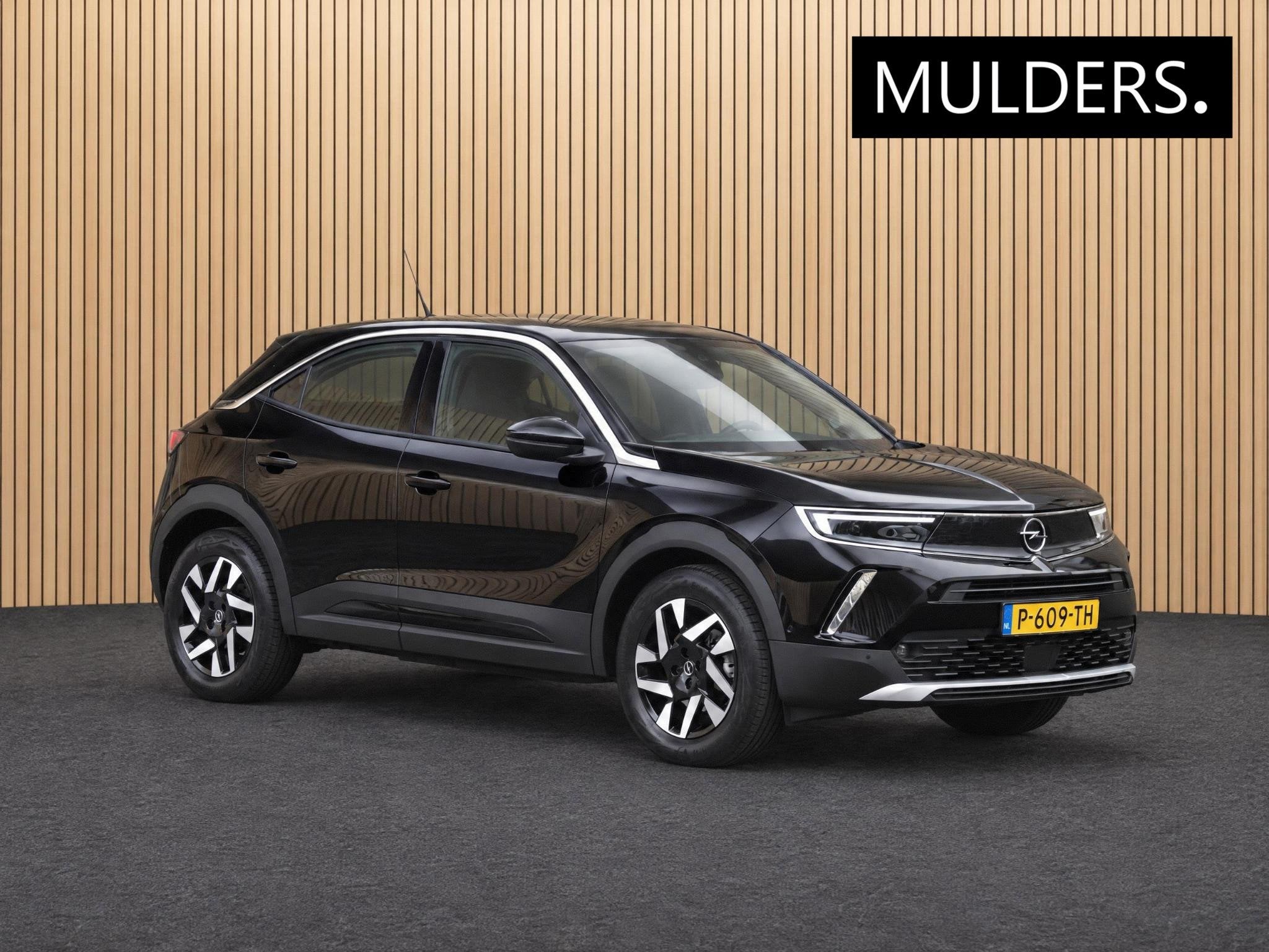 Opel Mokka-e Business Elegance 50-kWh | Camera/Navi/Adaptive, Auto's, 12 maanden, Gebruikt, Zwart, Parkeersensor