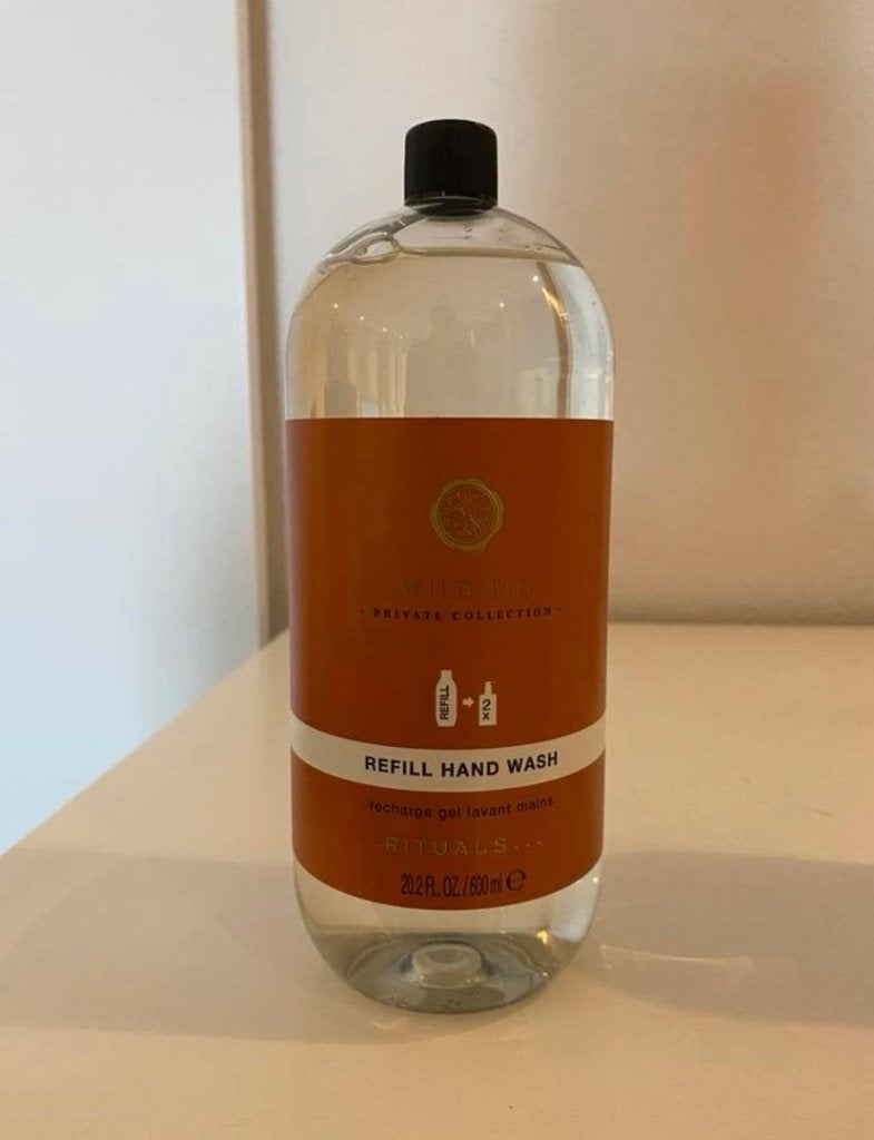Nieuw Rituals Wild Fig refill hand wash handzeep zeep, Ophalen of Verzenden, Nieuw, Bad & Douche