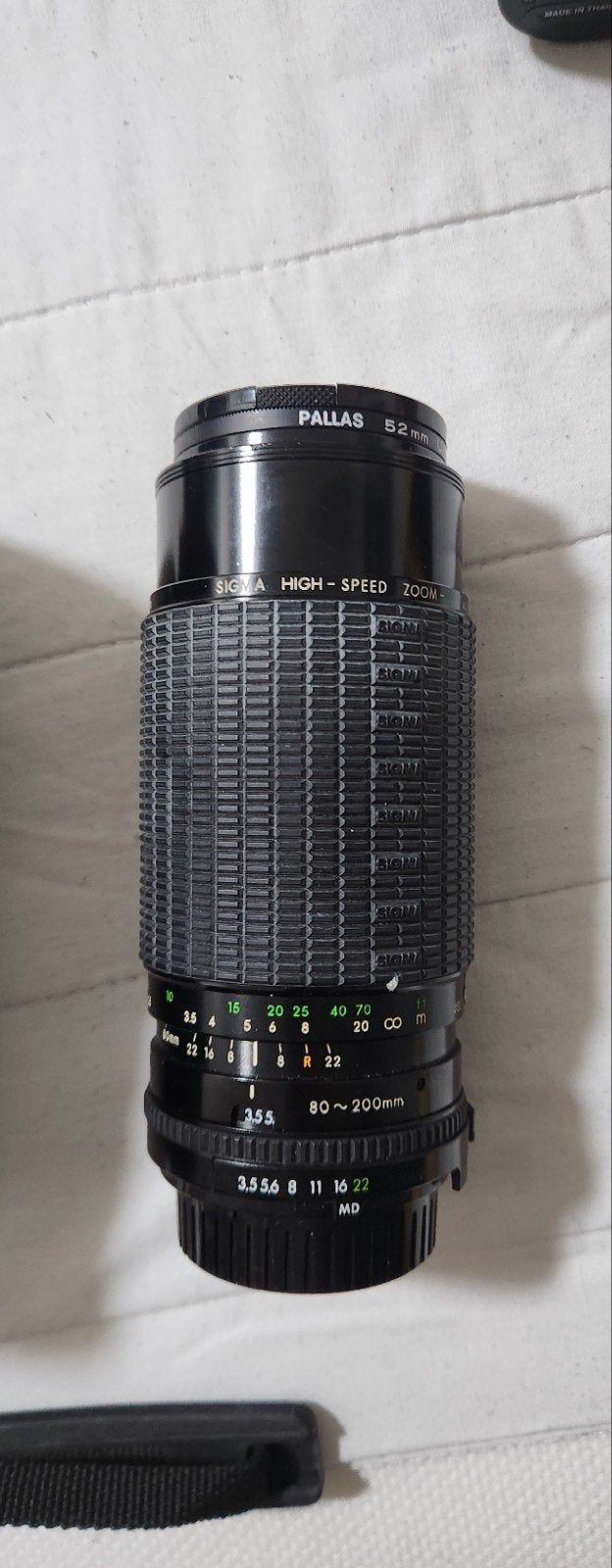 Sigma High-Speed Zoom 80-200mm voor Minolta MD, Gebruikt, Sigma, Overige vattingen, Zoom