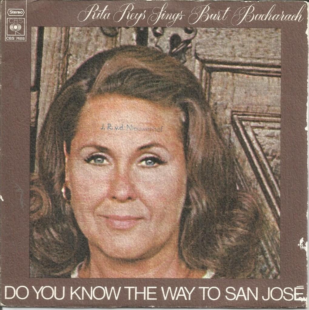 Rita Reys – Do You Know The Way To San José (1971), Gebruikt, 7 inch, Single, Ophalen of Verzenden