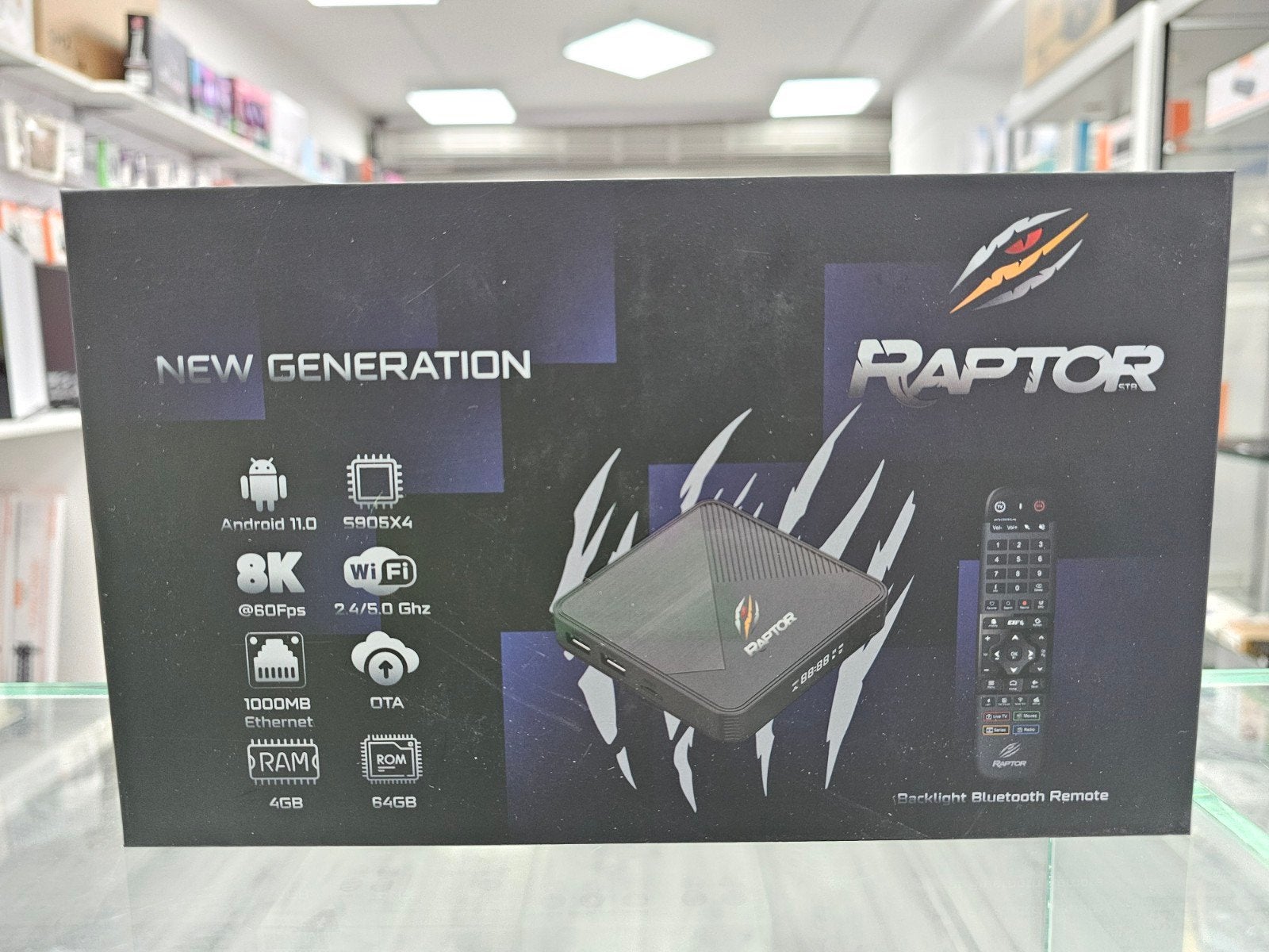 Raptor New Generation Multimedia Speler, Ophalen of Verzenden, Nieuw