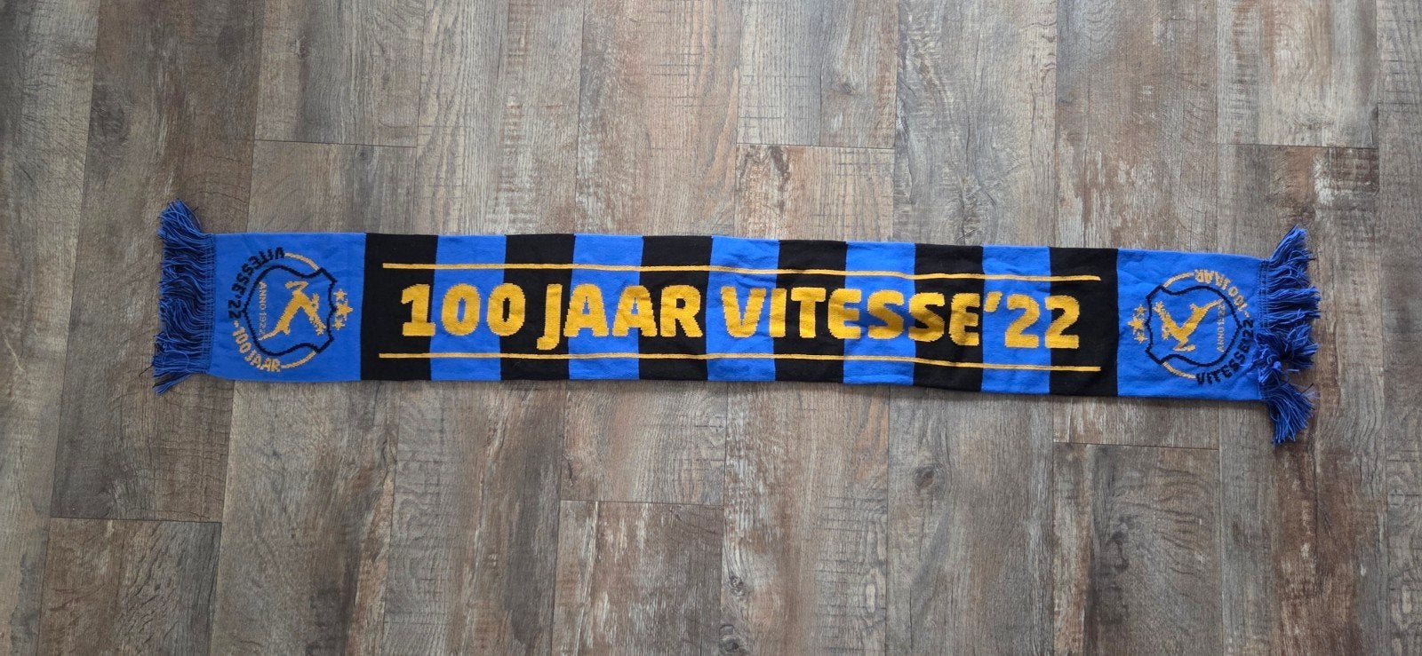 Sjaal Vitesse '22, Verzamelen, Ophalen of Verzenden, Zo goed als nieuw, Vitesse, Vaantje of Sjaal