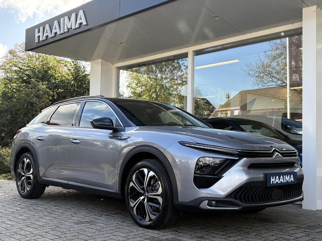 Citroën C5 X 1.6 Plug-in Hybrid 225 Shine | Afneembare trek, Auto's, Citroën, Automaat, Gebruikt, 4 cilinders, Leder