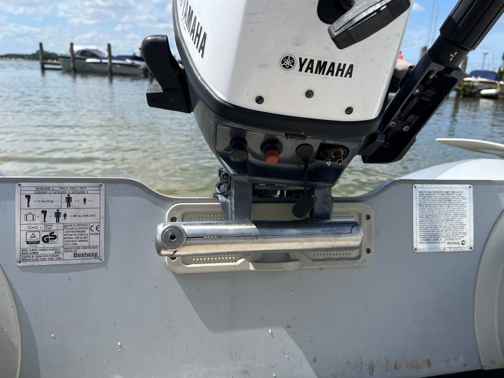 Foto 5 van Prachtige rubberboot 280 met een Yamaha 5 4 takt compleet