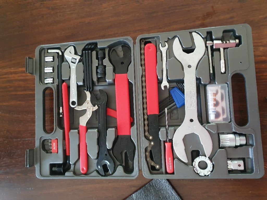 PowerFix fietsgereedschapset, Fiets reparatie set, Fietsen en Brommers, Ophalen of Verzenden, Zo goed als nieuw, Gereedschapsset