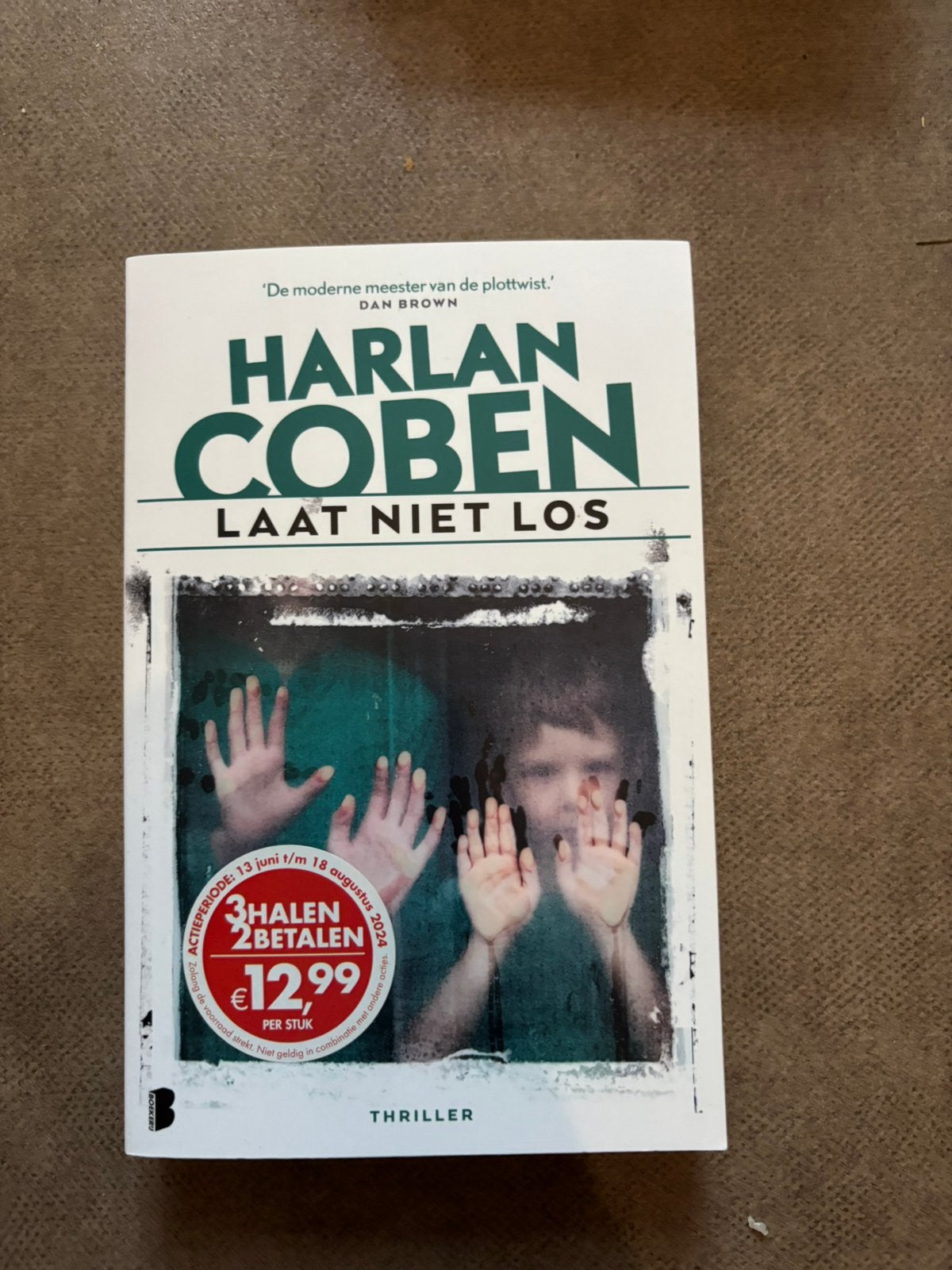 Harlan Coben - Laat niet los, Ophalen of Verzenden, Zo goed als nieuw, Harlan Coben