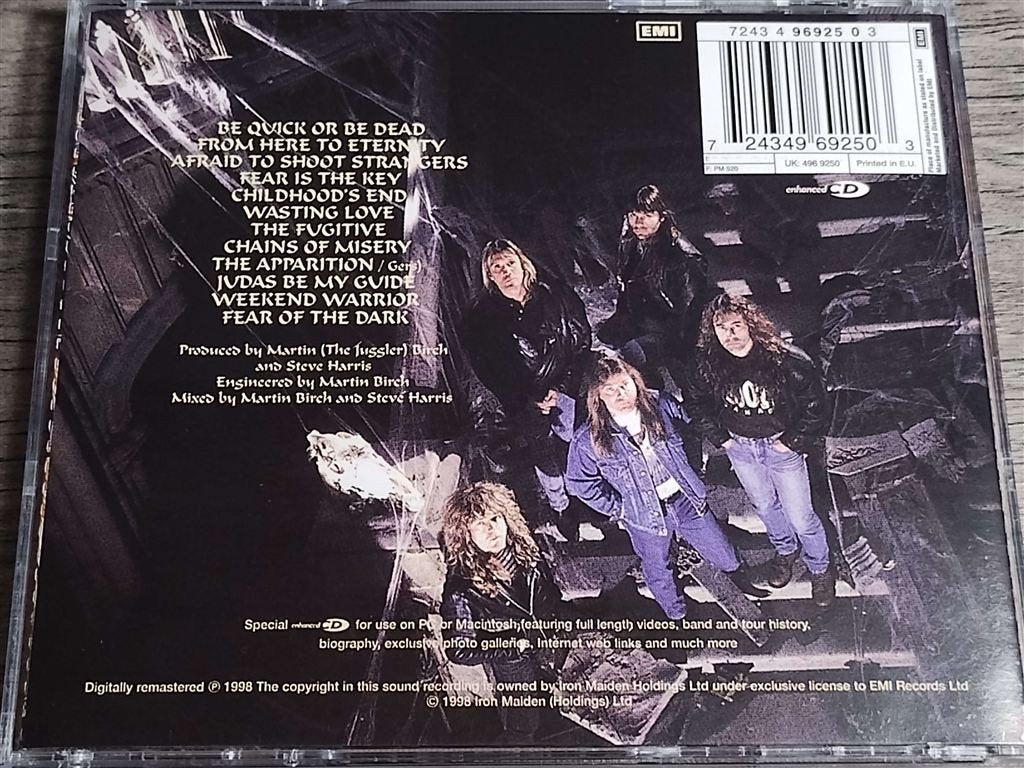 Iron Maiden - Fear Of The Dark [NIEUW], Ophalen of Verzenden, Gebruikt