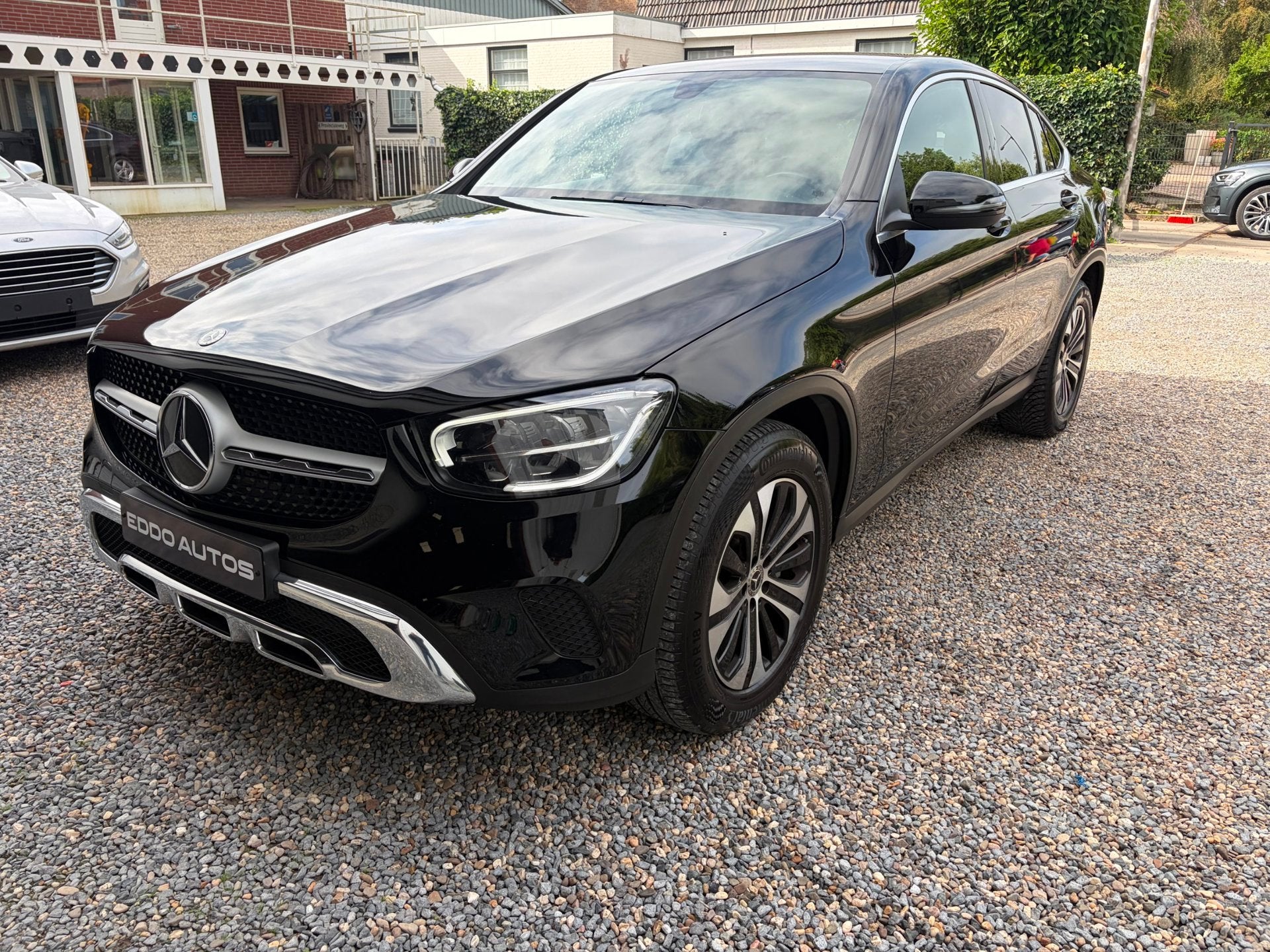 Mercedes-Benz GLC-klasse Coupé 200 Facelift Led, Auto's, Automaat, Dealer onderhouden, Gebruikt, Zwart