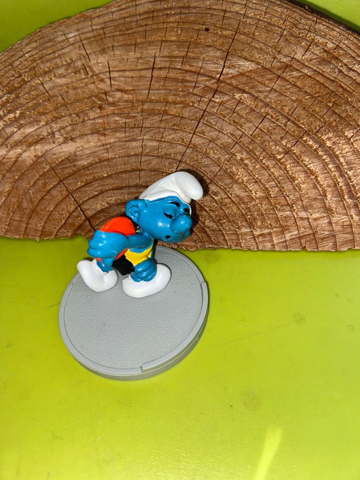 Smurfen super smurf discuswerper, Verzamelen, Ophalen of Verzenden, Zo goed als nieuw, Verschillende Smurfen