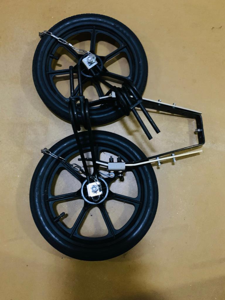 Stabilisatorwielen voor elektrische fiets 28 inch, Fietsen en Brommers, Fietsonderdelen, Ophalen of Verzenden, Gebruikt, Elektrische fiets