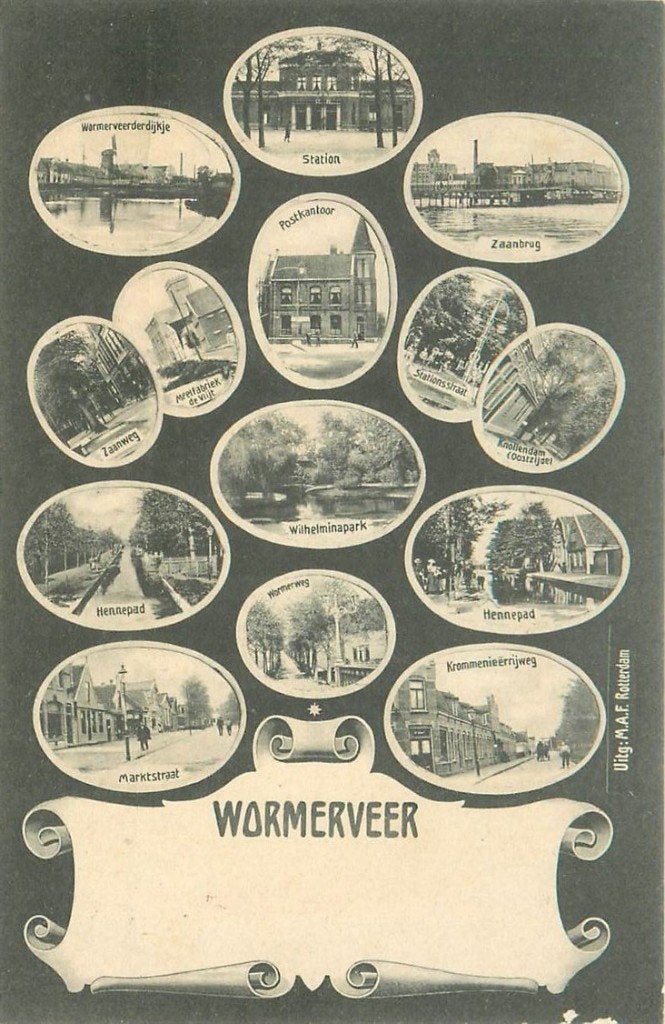 701-379-041 Wormerveer, Ophalen of Verzenden, Voor 1920, Noord-Holland