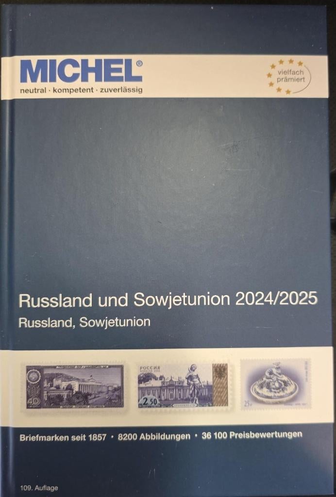 MICHEL Catalogus 2024 Rusland Band No 16 zgan, Verzenden, Buitenland