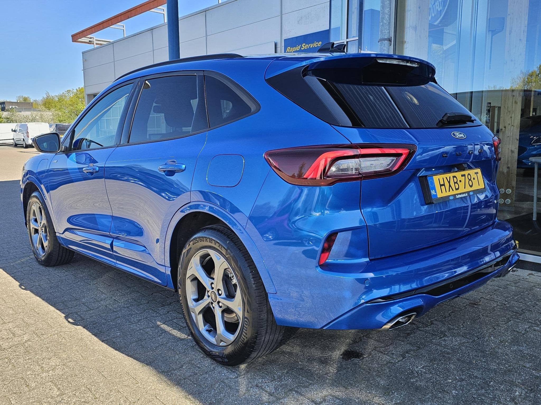 Ford Kuga 2.5 PHEV ST-Line | Winter Pack | Technology Pack |, Gebruikt, Lane Keeping Assist, Blauw, Bedrijf
