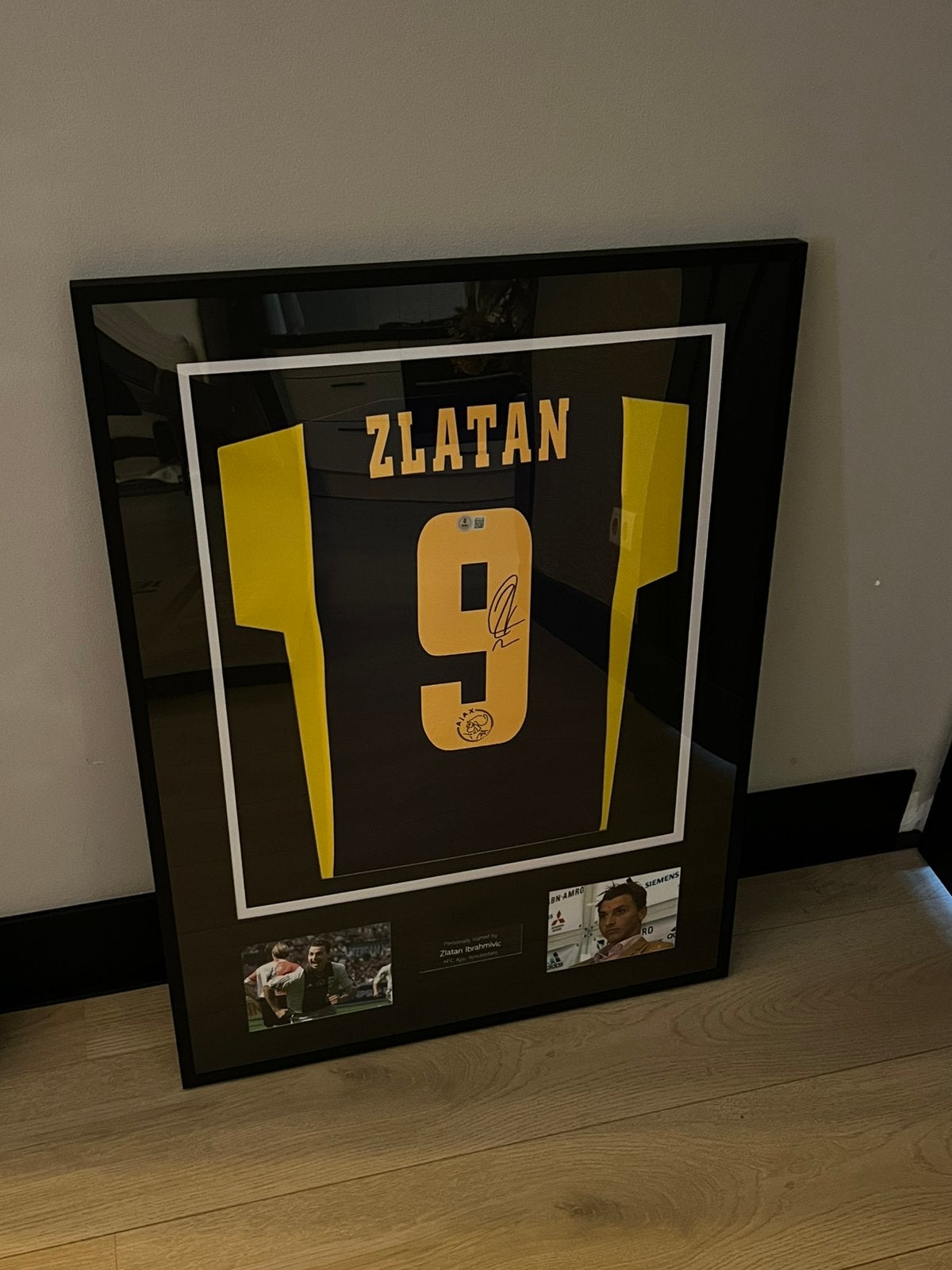 Zlatan Ibrahimovic Ajax 2001 Beckett, Verzamelen, Sportartikelen en Voetbal, Ophalen of Verzenden, Zo goed als nieuw, Ajax, Shirt
