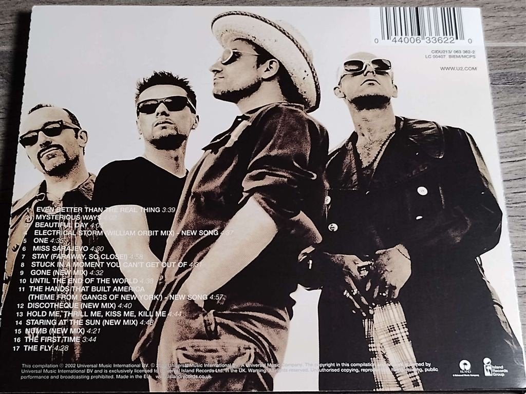 U2 - The Best Of 1990-2000, Ophalen of Verzenden, Zo goed als nieuw, Pop