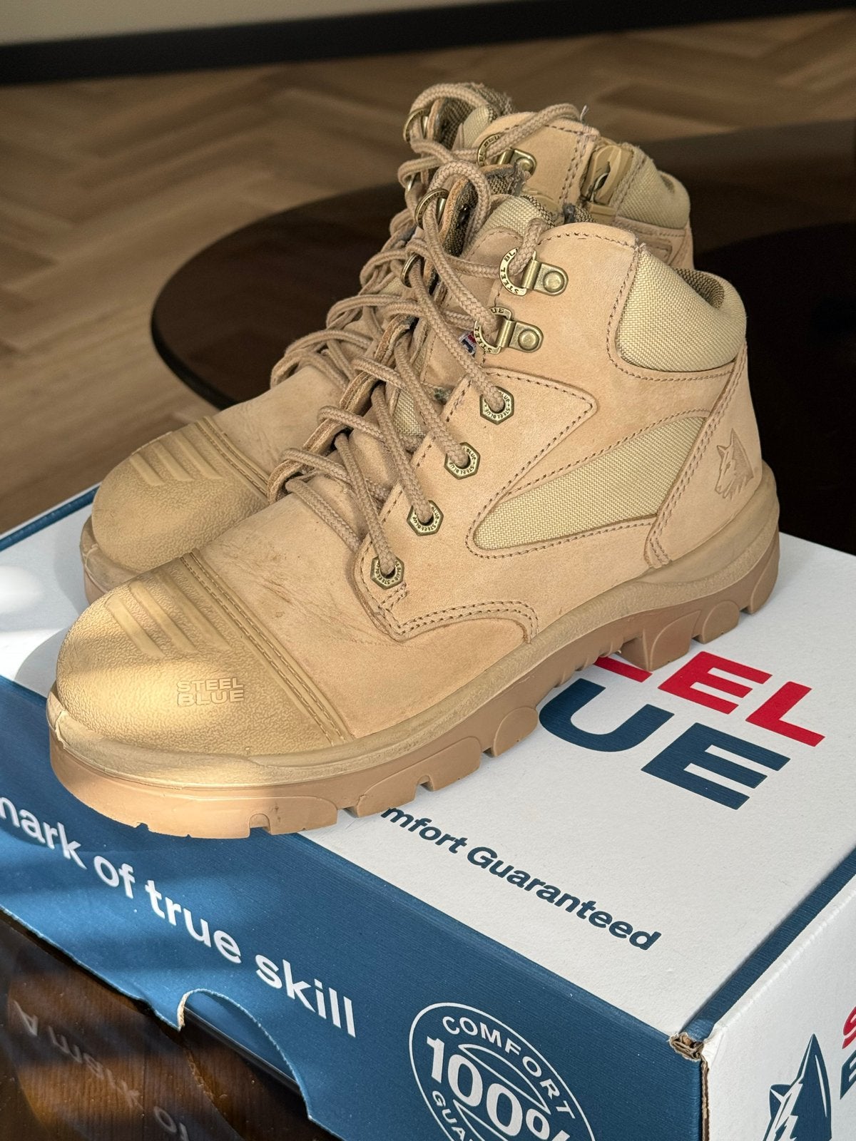 Steel Blue veiligheidsschoenen, Ophalen of Verzenden, Zo goed als nieuw