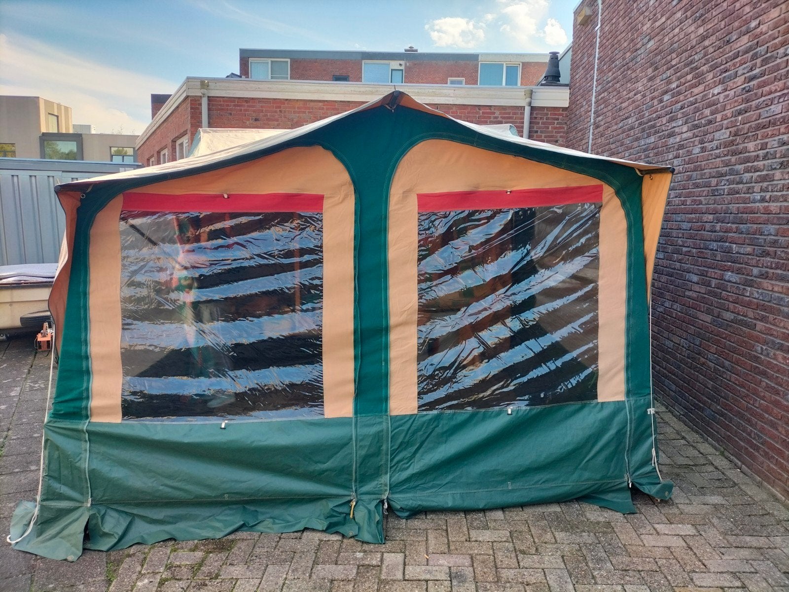 Trigano Odyssee vouwwagen met 1-2-3 opzetsysteem, Ophalen, Gebruikt