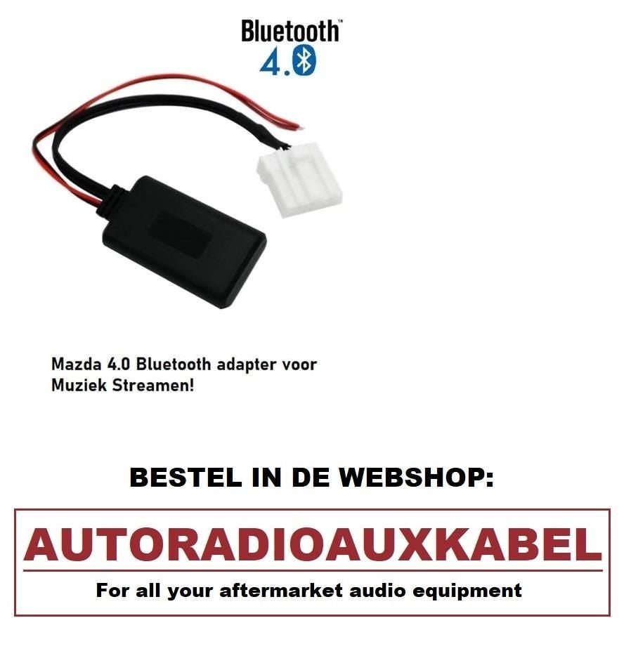 Mazda 2 3 5 MX5 Bluetooth Muziek Streaming Adapter Module Au, Auto diversen, Autoradio's, Ophalen of Verzenden, Nieuw
