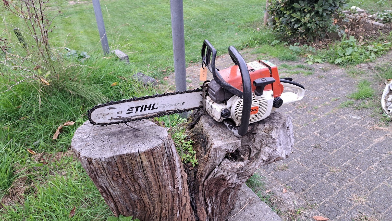 Stihl 026 kettingzaag met garantie, Stihl, Gebruikt, Ophalen of Verzenden, ????