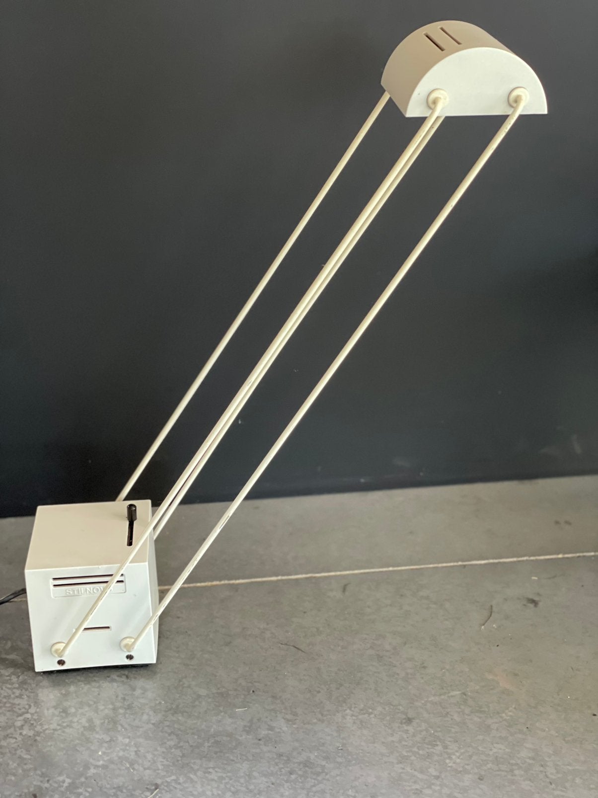 Vintage Italiaanse Stilnovo design bureaulamp, Ophalen, Zo goed als nieuw, Bureaulamp, Design