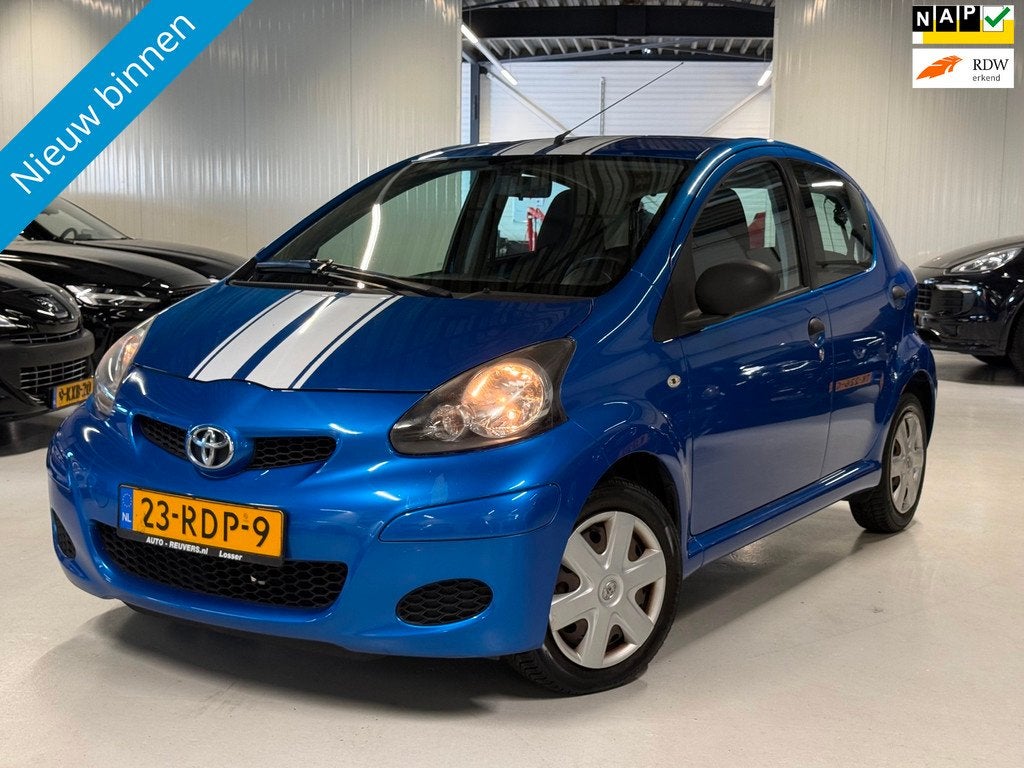 Toyota Aygo 1.0-12V Now 2011|Airco|5Deurs| Rijklaar!, Auto's, Toyota, Bedrijf, Te koop, Aygo, ABS, Airbags, Airconditioning, Bluetooth