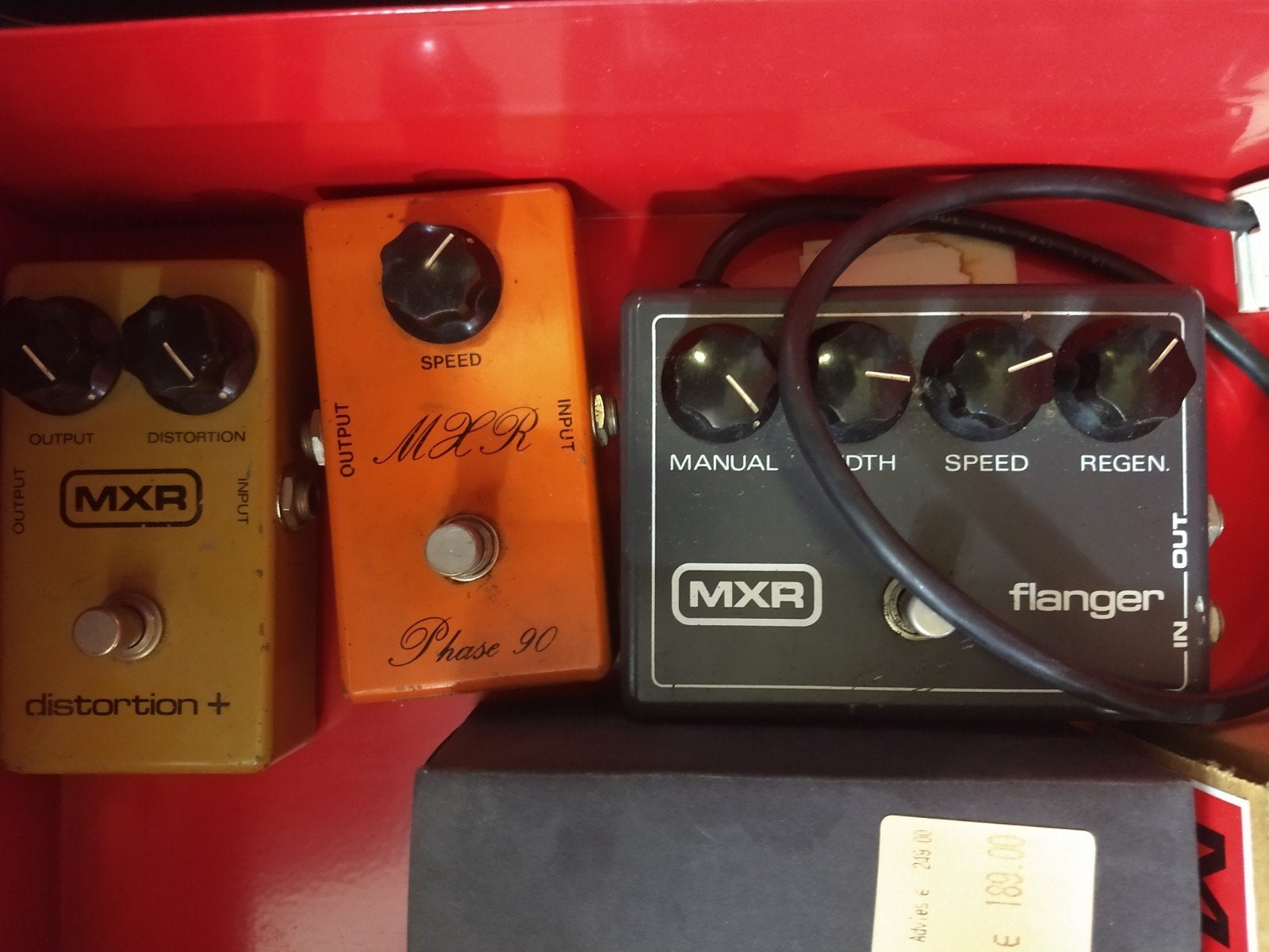 Complete vintage MXR set seventies, Muziek en Instrumenten, Effecten, Ophalen of Verzenden, Gebruikt