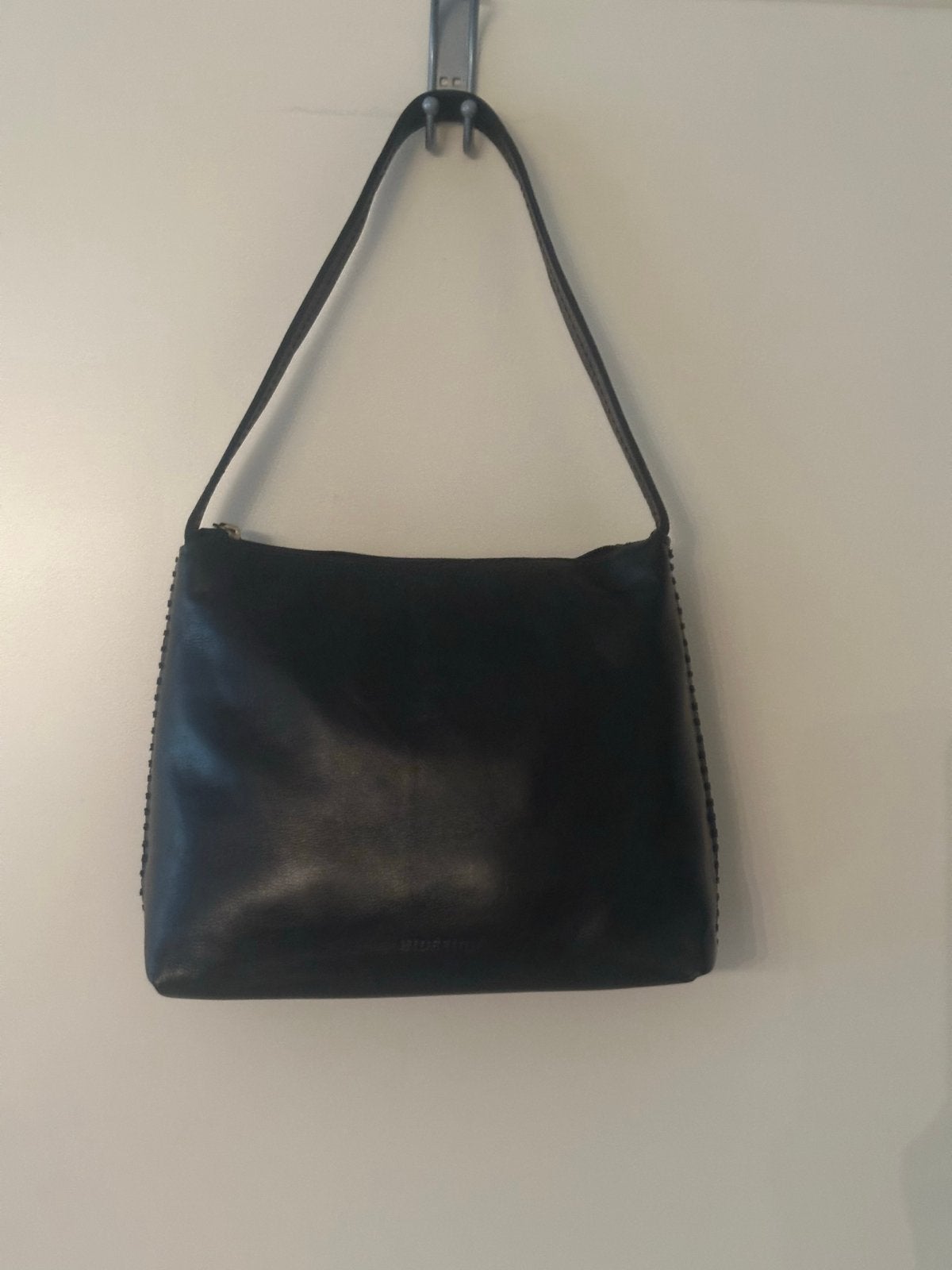 Hidesign lederen handtas /schodertas nieuw!, Ophalen of Verzenden, Nieuw, Zwart