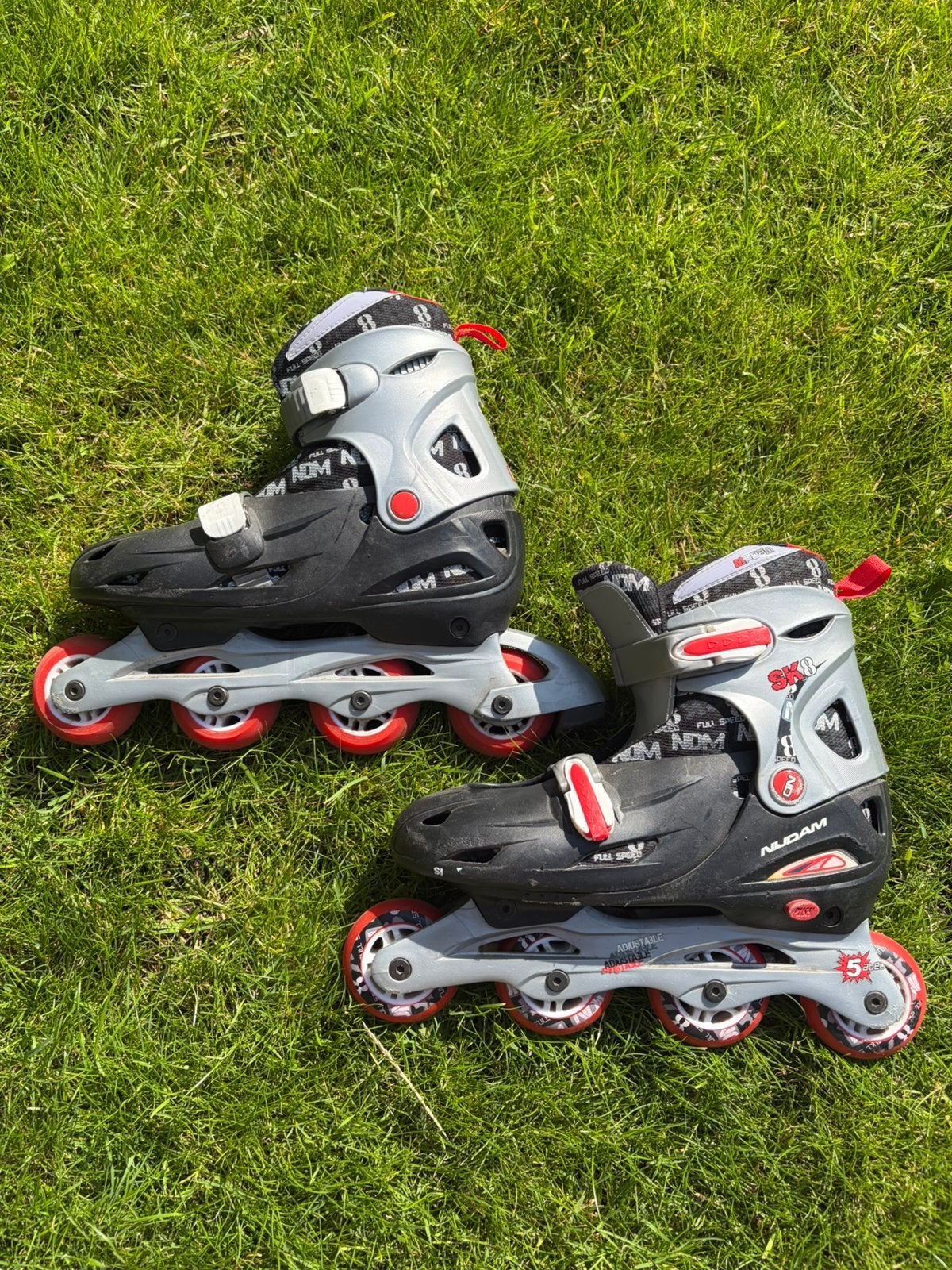 Nijdam skeelers, verstelbaar mt 38 t/m 41, Sport en Fitness, Skeelers, Zo goed als nieuw, Inline skates 4 wielen, Overige merken