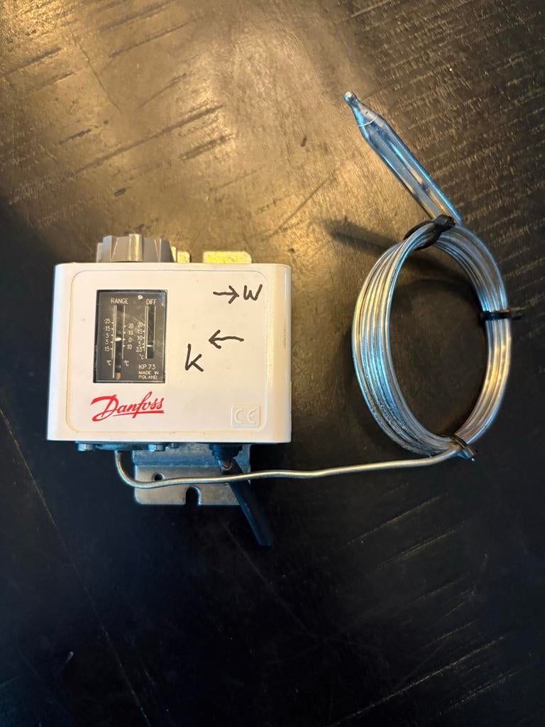 Danfoss KP 73 Thermostaat, Ophalen, Zo goed als nieuw