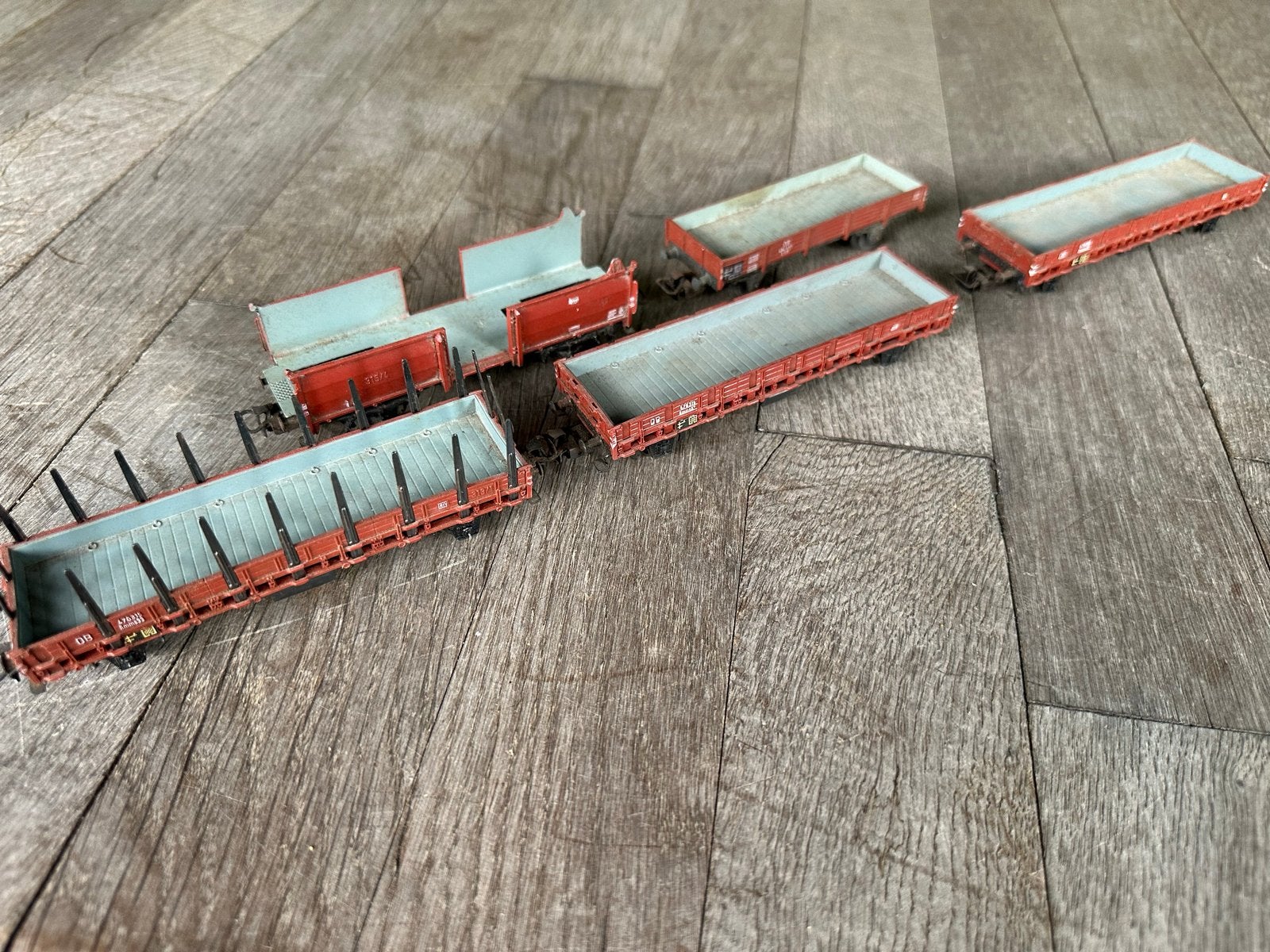 Märklin H0 Goederenwagons - Diverse types (10 stuks), Wisselstroom, Gebruikt, Wagon, Ophalen of Verzenden