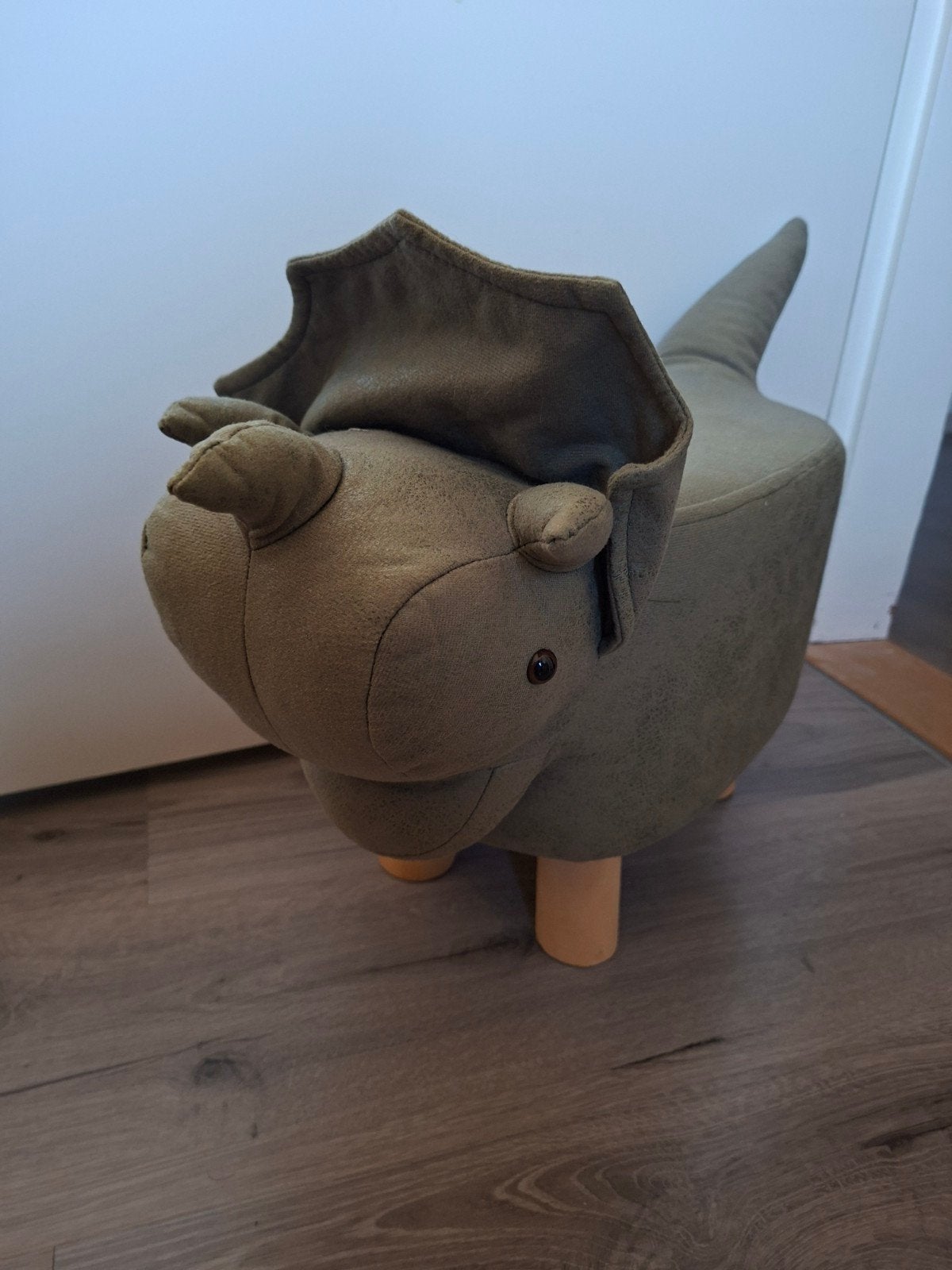 Dino poef, Ophalen, Rond, Minder dan 50 cm, Minder dan 50 cm