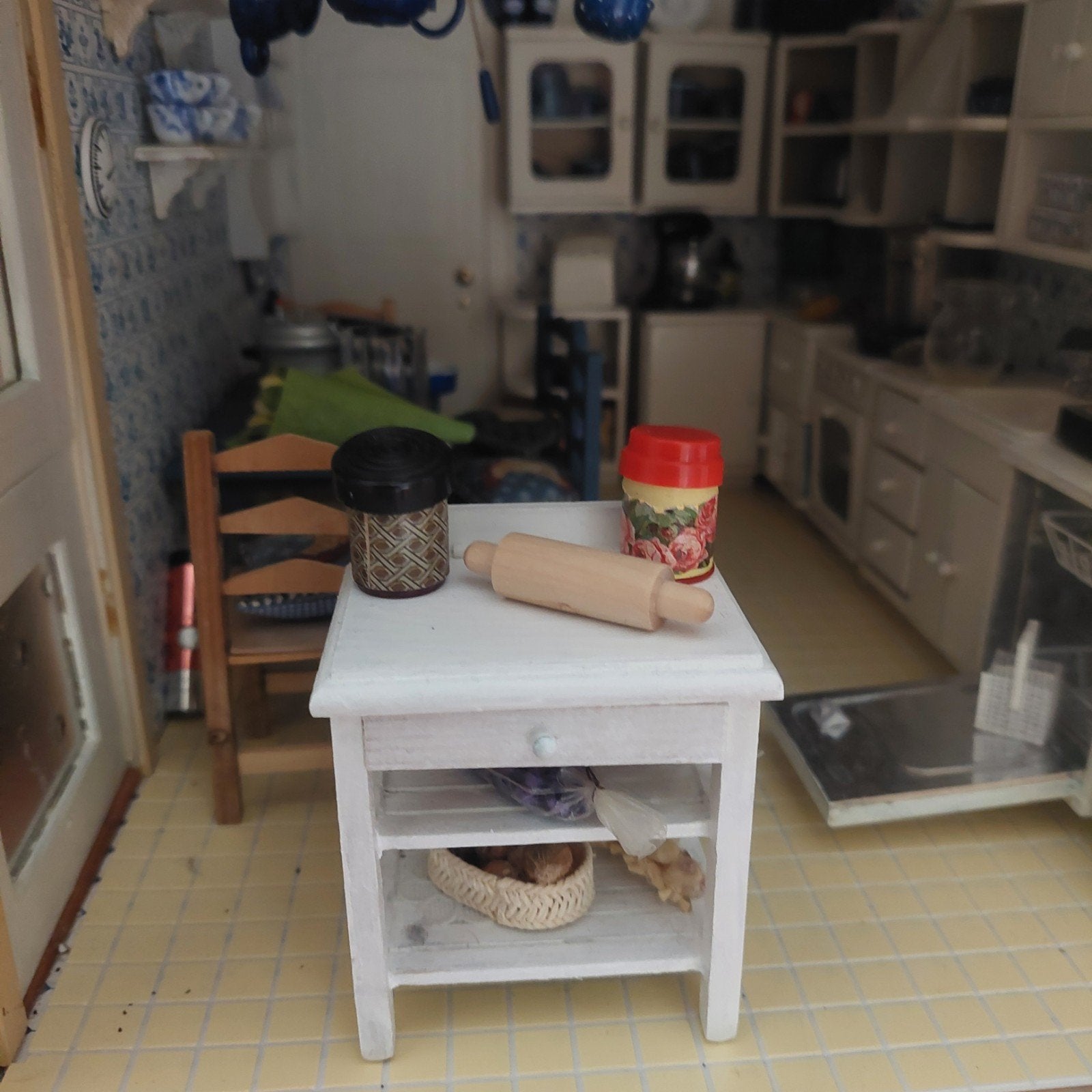 blikje voor poppenhuis, Ophalen of Verzenden, Poppenhuis