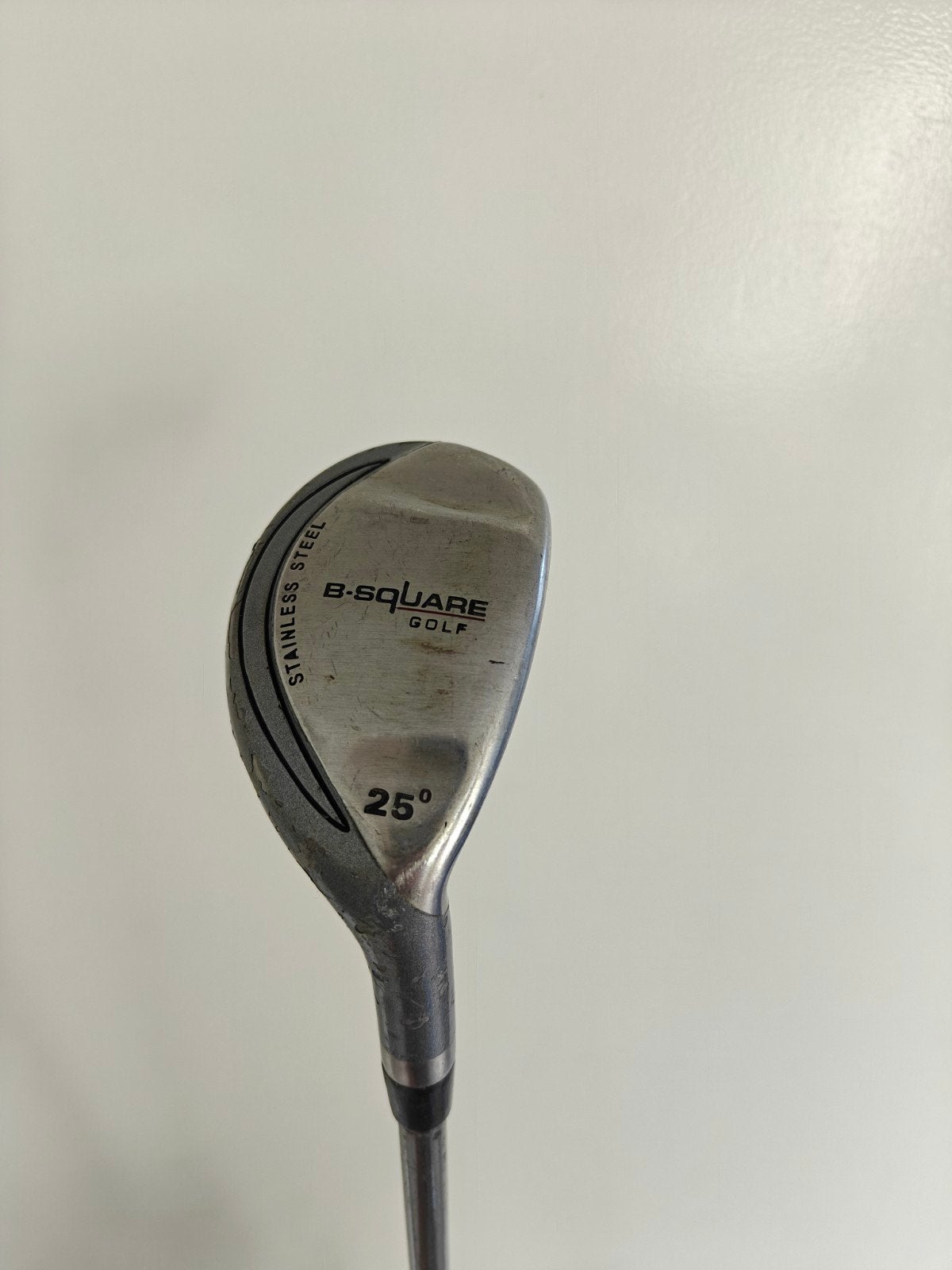 B-Square Golf Hybrid / Rescue club – 25 – Stainless Steel, Sport en Fitness, Golf, Ophalen of Verzenden, Gebruikt, Club