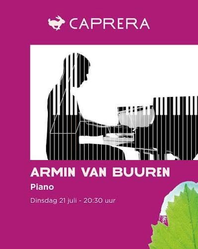 2x Ticket Armin van Buuren Caprera, Twee personen