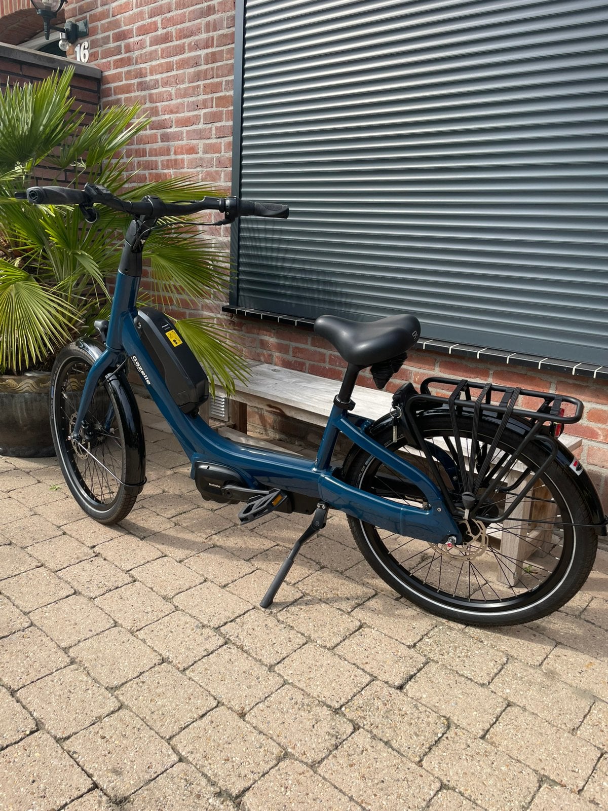 Foto 5 van Gazelle Easyflow Mallard Bleu 504kw accu en  79 kilometer