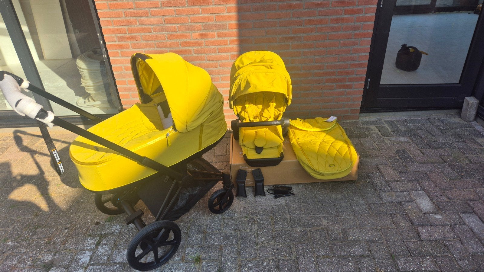 Nieuw!! Elektische E-Priam 4 platinum 2 in 1., Ophalen, Nieuw, Overige merken, Met reiswieg